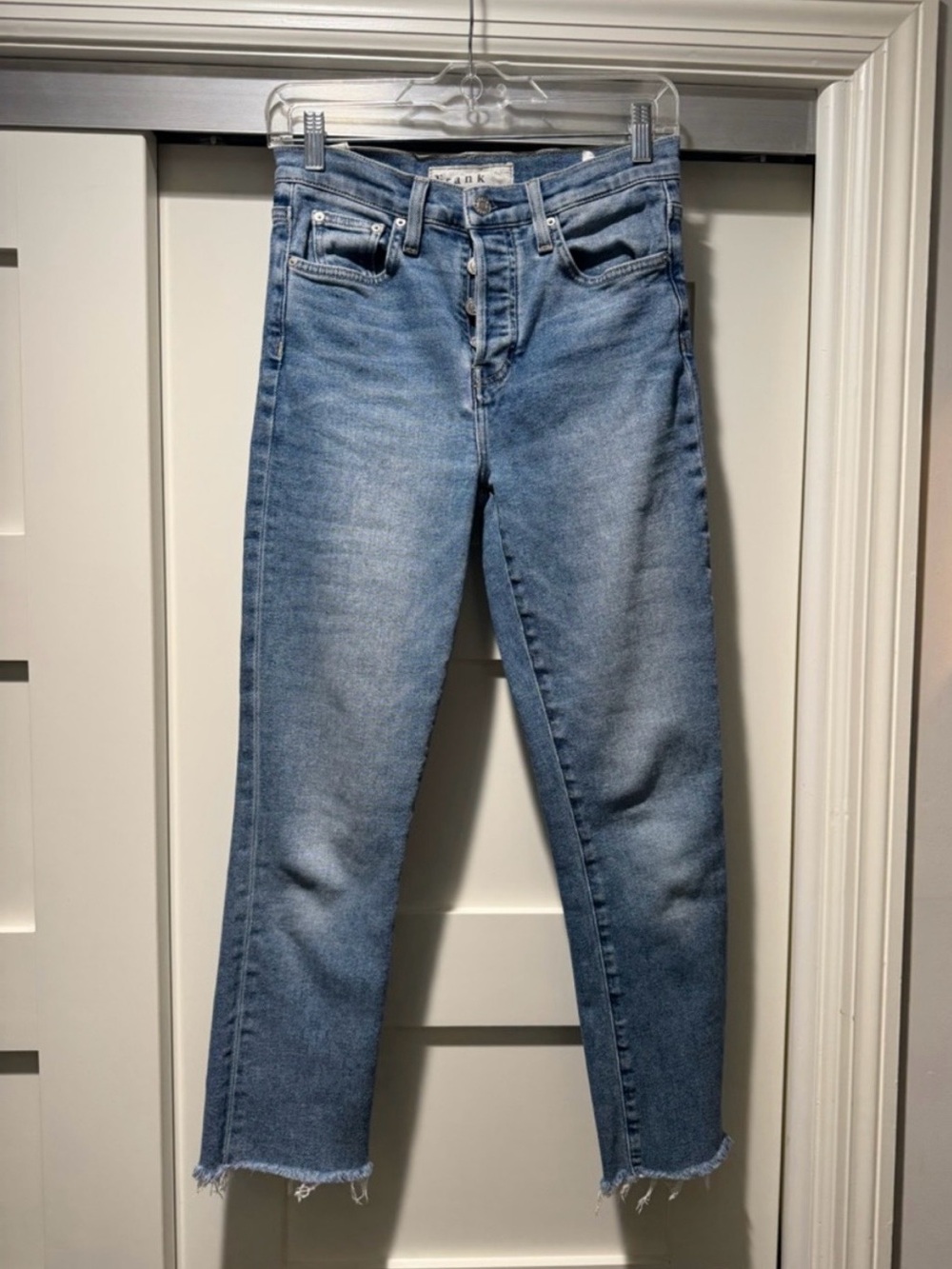 Frank & Eileen Cork Light Blue Sz26 EUC